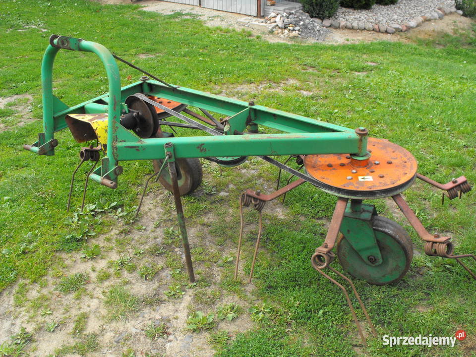 Przetrząsacz karuzelowy pająk z218 Rolnictwo warmińsko-mazurskie