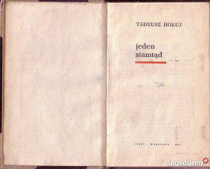 9038 JEDEN STAMTĄD TADEUSZ HOŁUJ Czyrna
