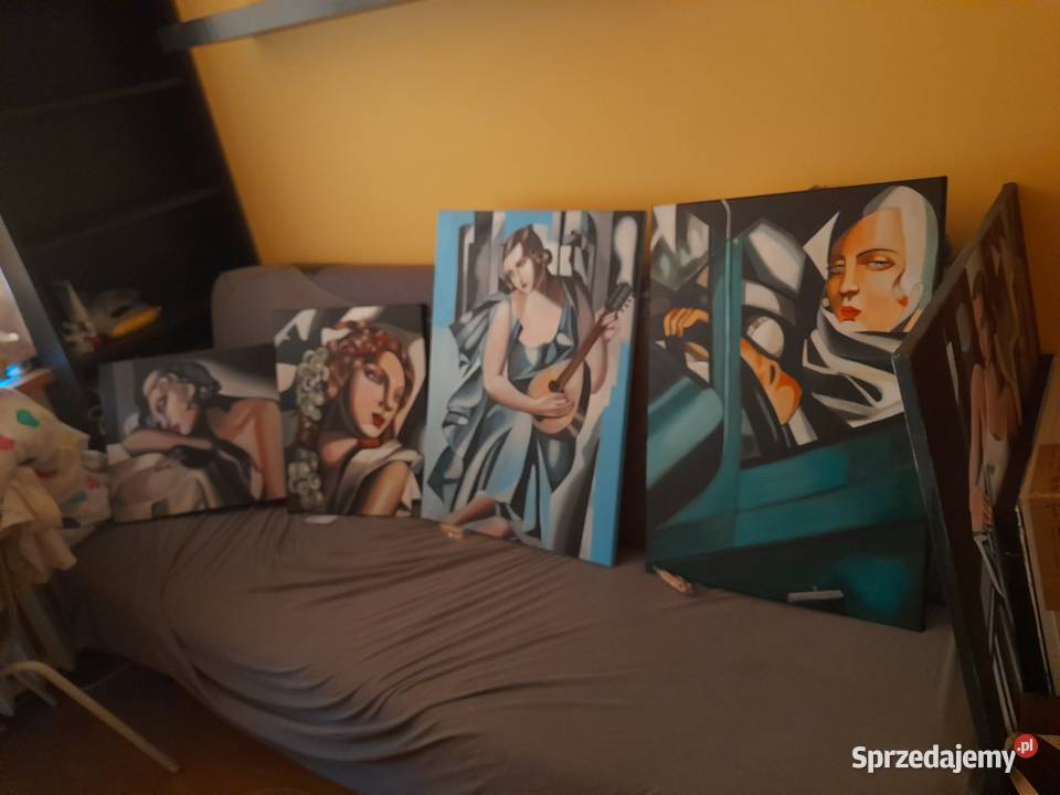 Sprzedam obraz Kobieta w zielonym Bugatti Tamara Łódź