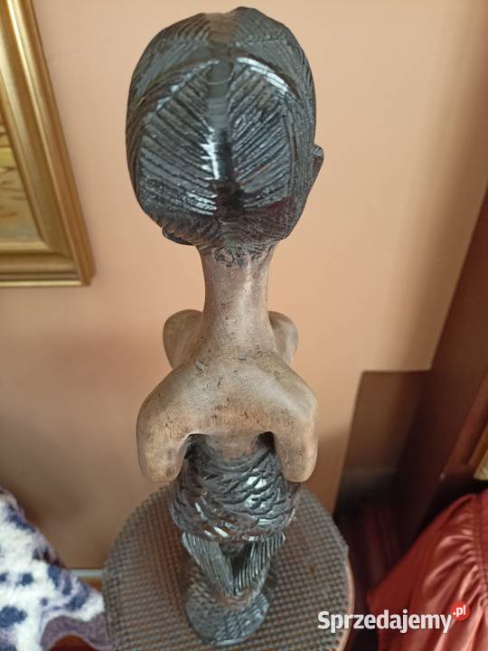 Rzeźba akt kobieta figura drewno Dom i Ogród Rzeszów