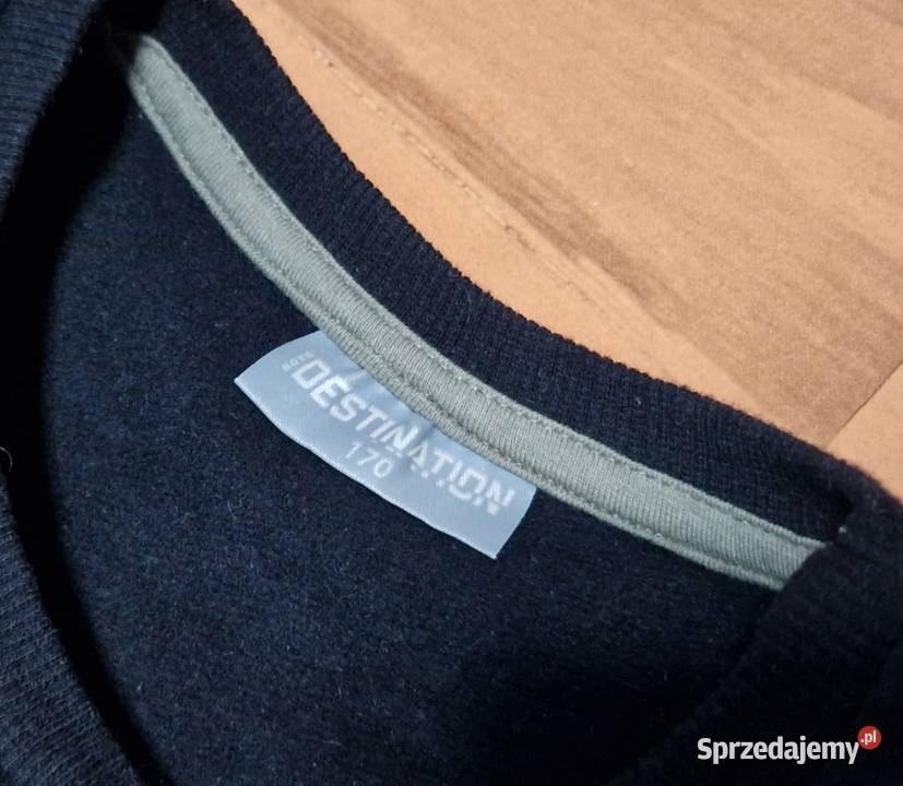 Bluza chłopięca sportowa czarna NOWA 170 Kraków