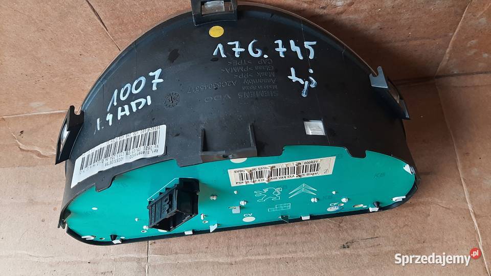 licznik peugeot 1007 14 hdi 9658241680 176 Dębno