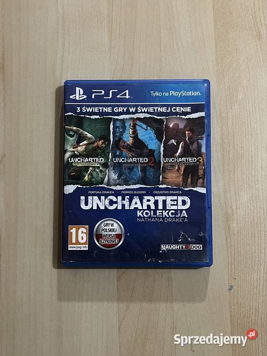 Uncharted kolekcja Nathana Drakea 4 gra Gry na konsole Gry komputerowe i konsolowe Ruda Śląska