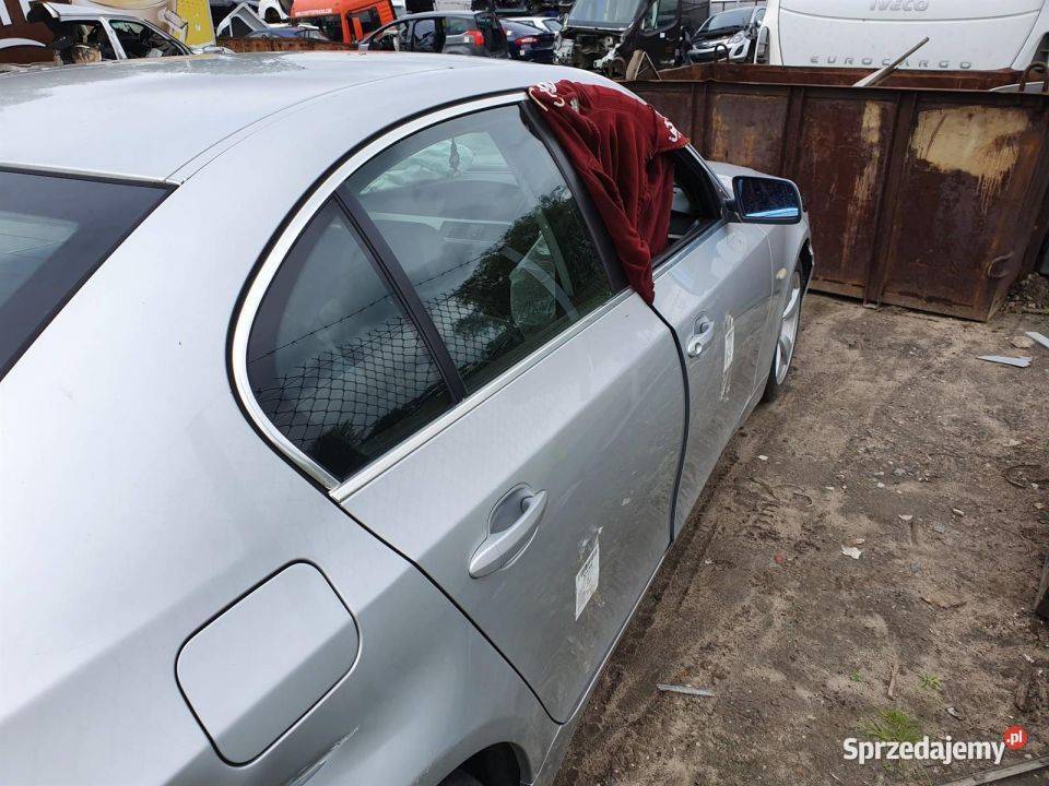 DRZWI PRAWE TYŁ BMW E60 530D TITANSILBER osobowe kujawsko-pomorskie