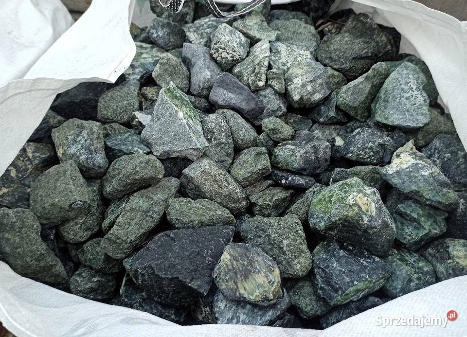 Kamień do gabionu zielony gabion Biała Marianna Oświęcim sprzedam