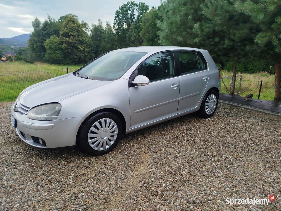 VW Golf V 16 fsi 5drzwi srebrny Limanowa sprzedam