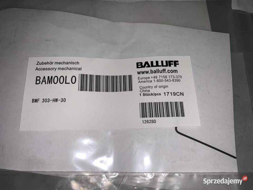 Balluff BAM00L0 BMF 303HW30 Kątowniki mocujące x Warszawa