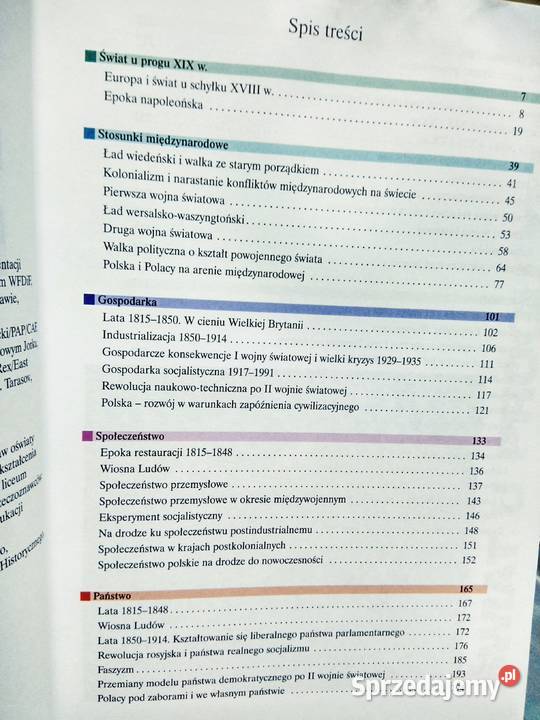 Historia każdego 2 matura antykwariat mazowieckie Warszawa sprzedam