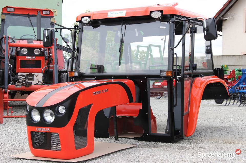 Kabina C360 maska C 360 Naglak zestaw czerwony Rogóźno
