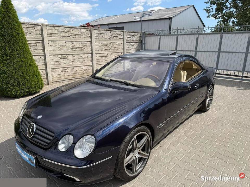 Mercedes CL 600 V12 benzyna 367 2000r Full Milicz
