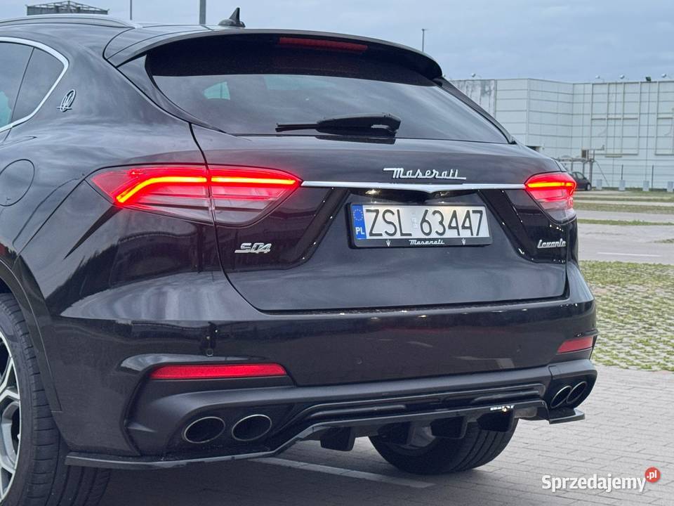 Maserati Levante SQ4 granLusso pełny lift Sławno