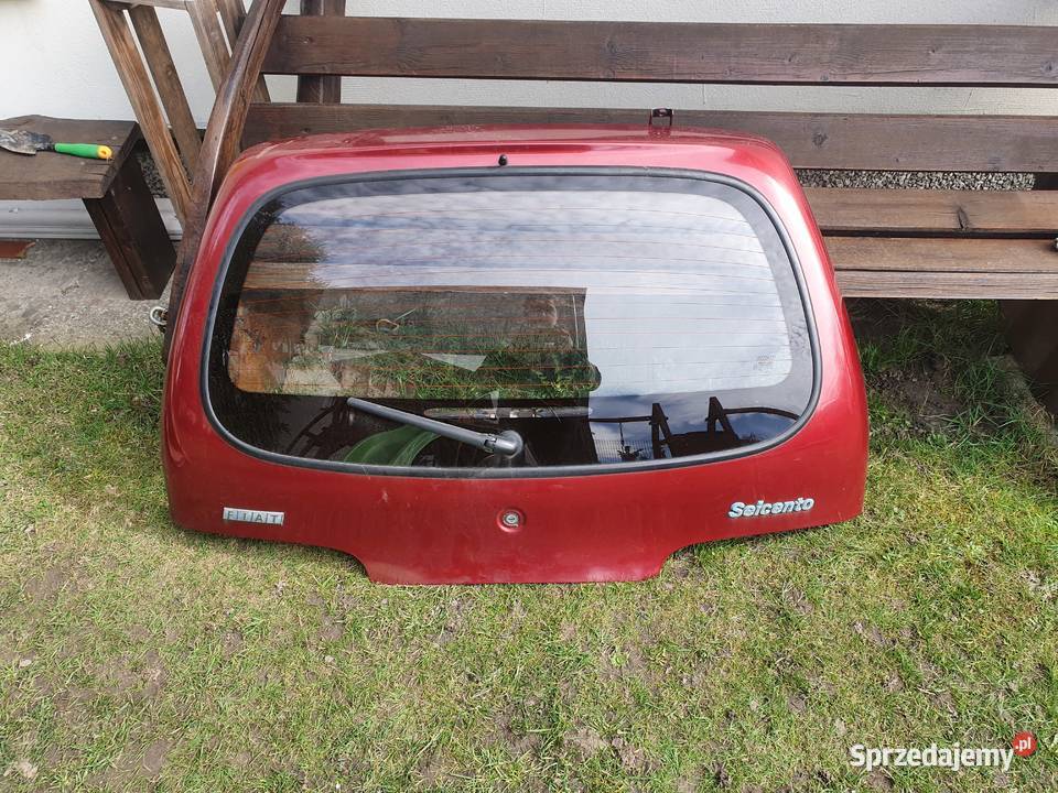 Klapa tylna bagażnika Fiat Seicento Klapy bagażnika Klapy bagażnika małopolskie Kraków