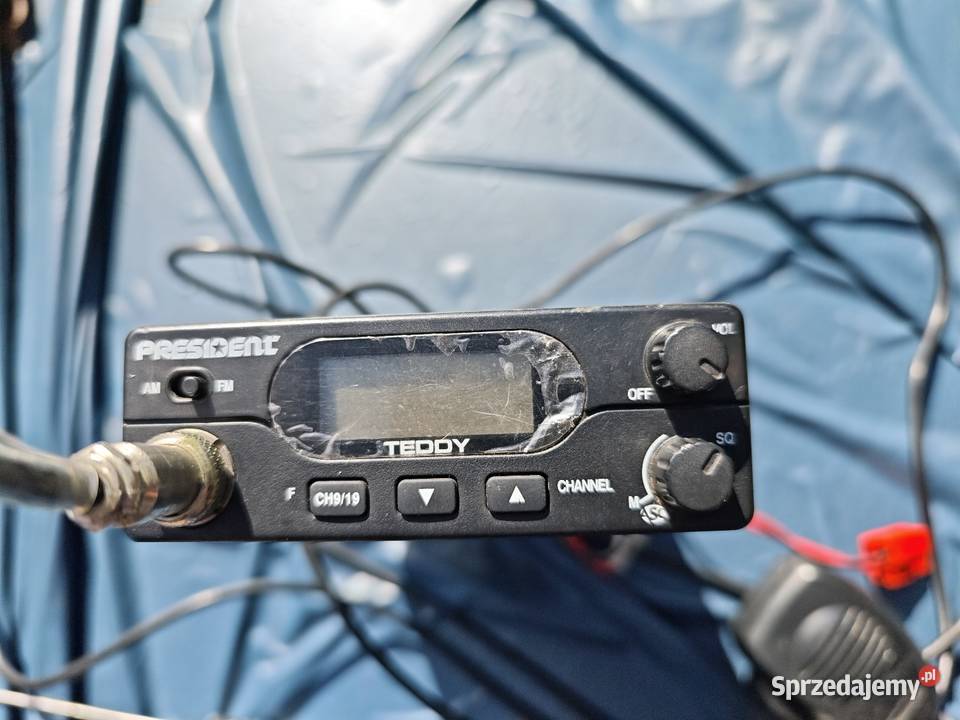 CB radio President Teddy antena Żory sprzedam