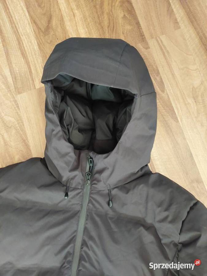 Płaszcz długi parka PATAGONIA XL czarny Nowy dolnośląskie Wrocław