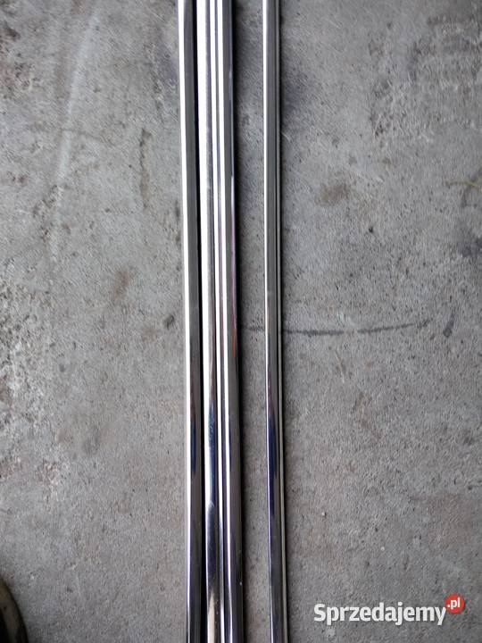 bmw e39 listwy chrom zgarniające komplet 4 śląskie Imielin