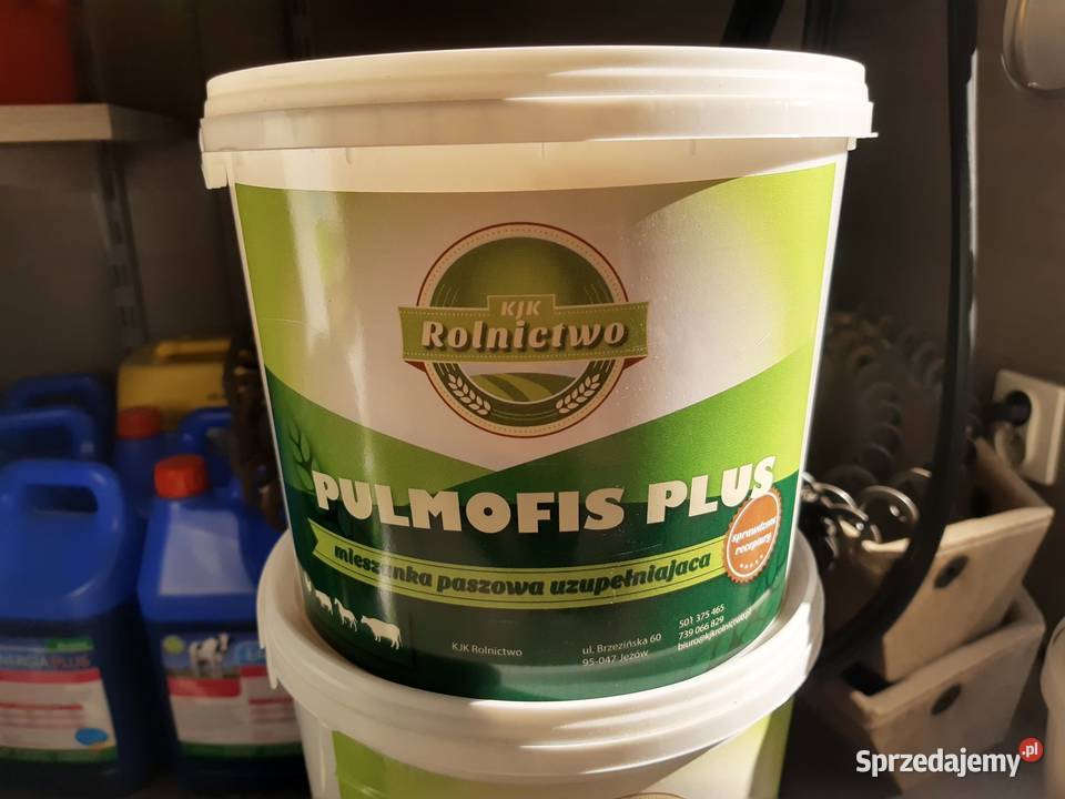 Pulmofis Plus na KASZEL u drobiu trzody krów Rolnictwo Mokiny