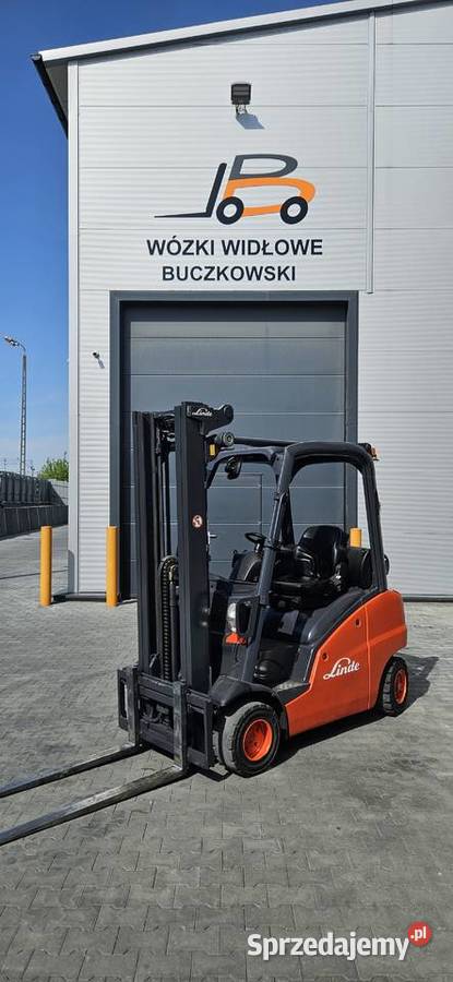 Wózek widłowy LINDE H18T01 z 2012r Maszt Triplex Nowy Dwór Mazowiecki