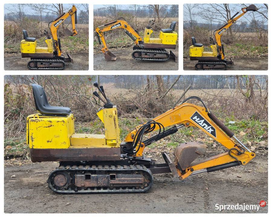 Koparka HANIX N08E Małuszyn sprzedam