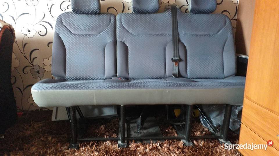 Kanapa 2 rząd renault trafic Robakowo