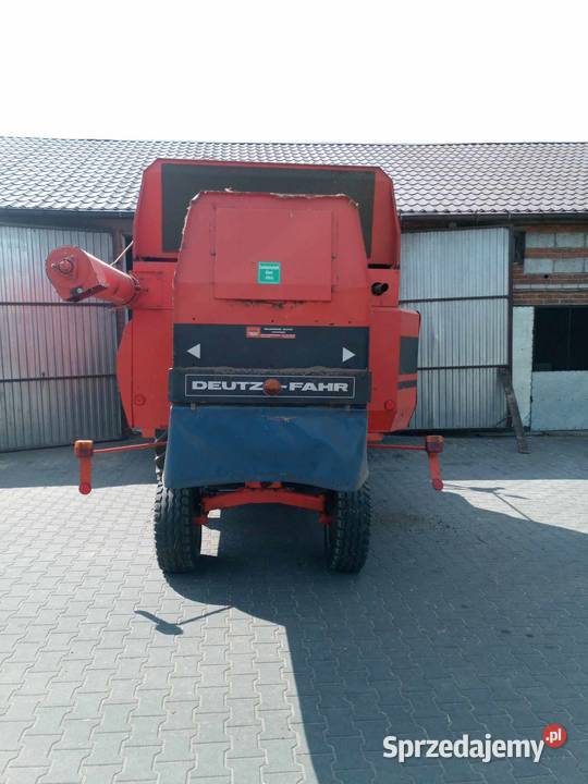 Kombajn zbożowy DeutzFahr M770 nieuszkodzony Łowicz