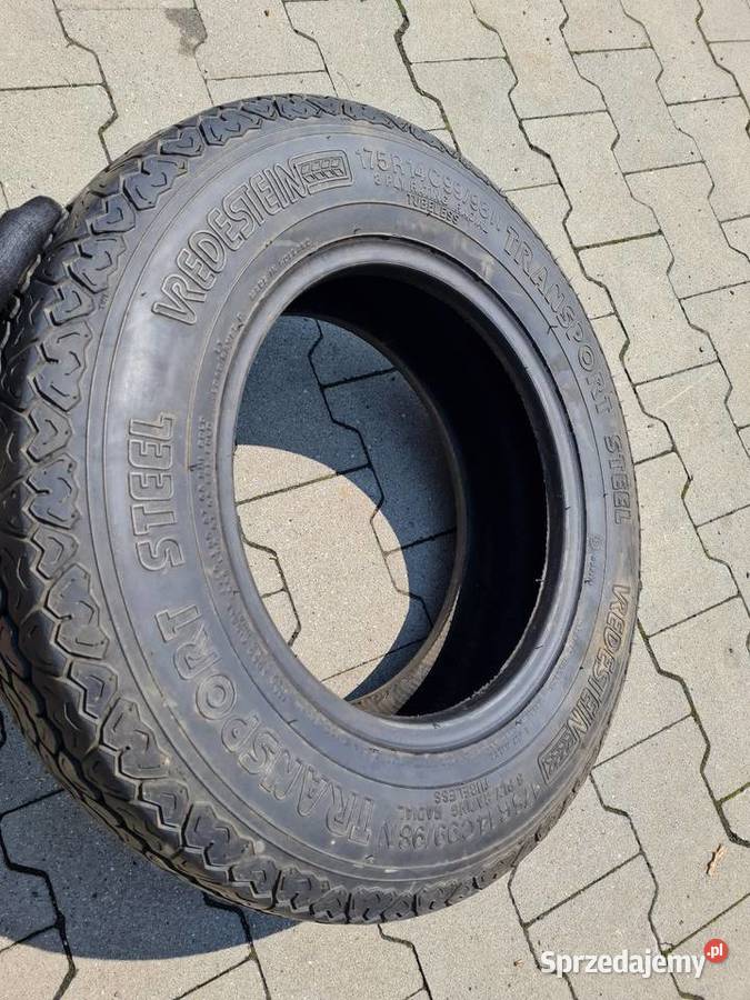 Opona Zabytkowa PRL 175 R14C 9998N Vredestein Samochodowe
