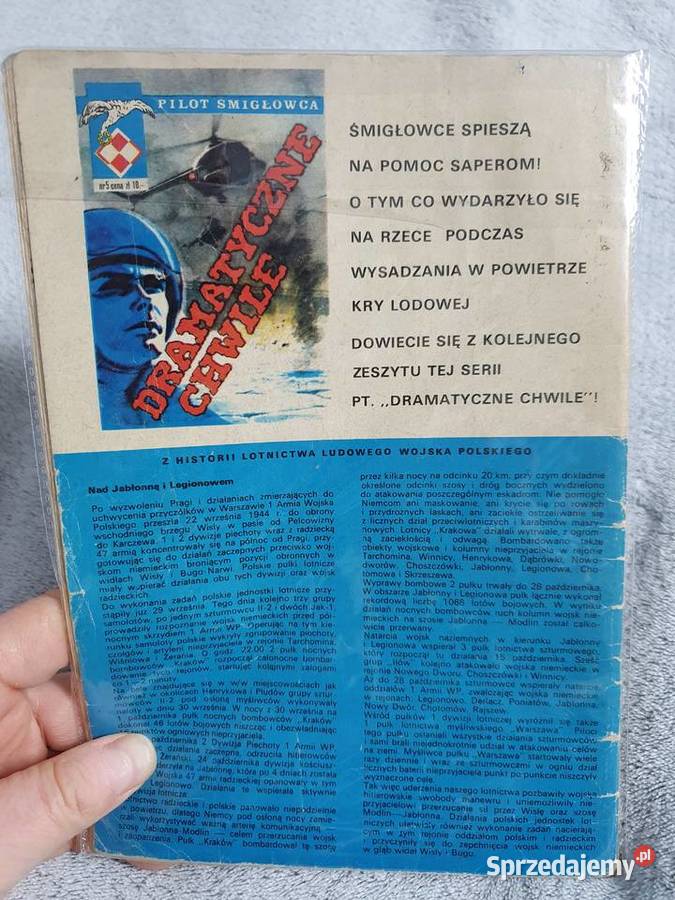 Pilot Śmigłowca zestaw 3 komiksów 1 wydanie 1976 Rok wydania 1976