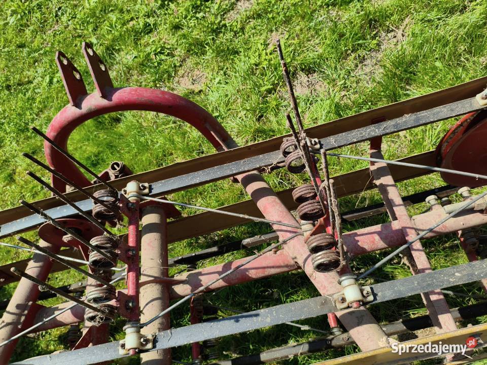 Przewracarka taśmowa przetrzasaczo zgrabiarka nieuszkodzony Rolnictwo Hyżne