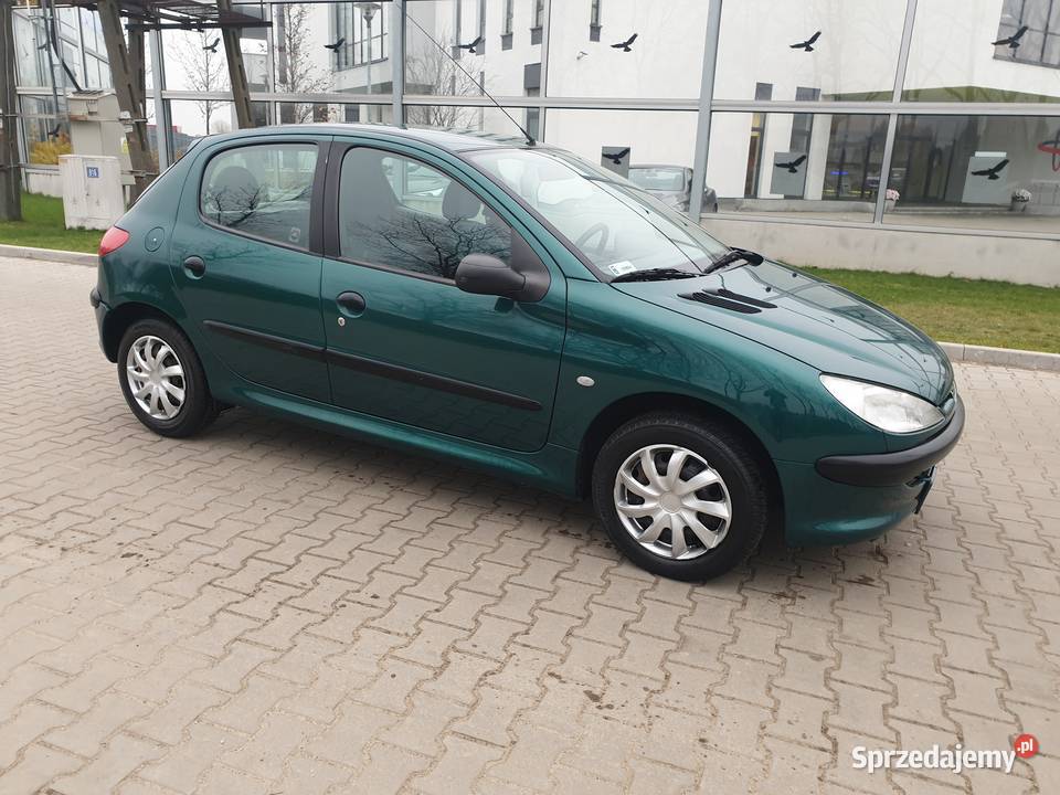 Peugeot 206 11 Benzyna II właścicielElektryka 5 centralny zamek Poznań