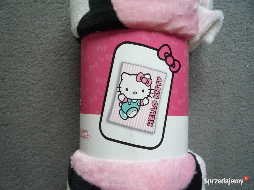 Hello Kitty Nowy Koc 130x160 Szczecin sprzedam