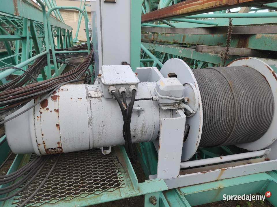 Żuraw wieżowy górnoobrotowy Potain SP 85A 1997 Rok produkcji 1997 Ligota Piękna