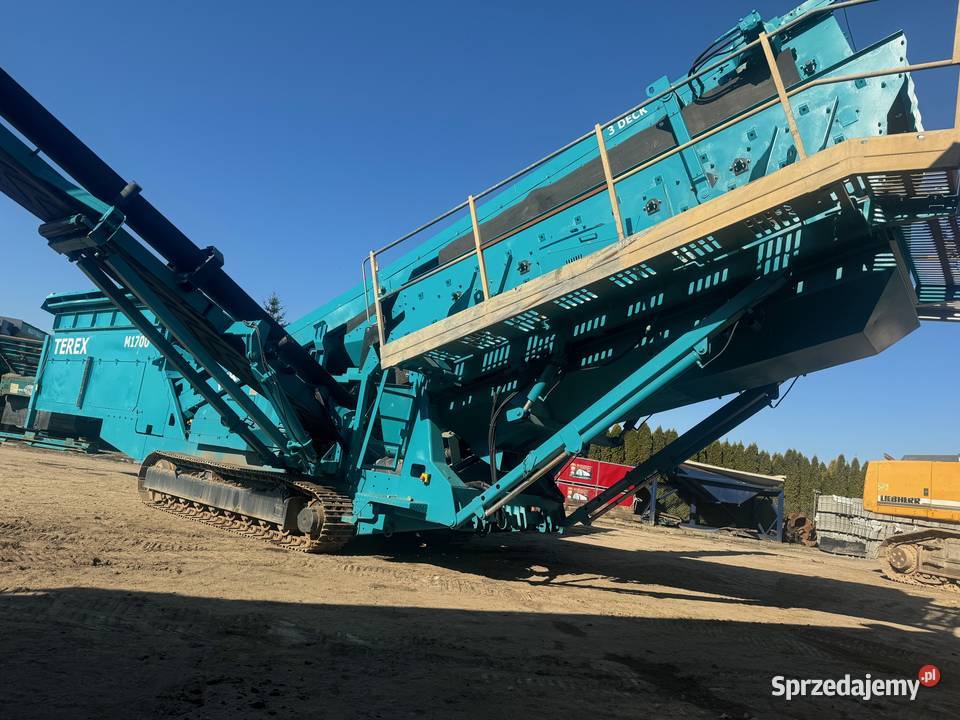 Terex M1700 Powerscreen Mobilny przesiewacz na Pozostałe kujawsko-pomorskie Kołodziejewo