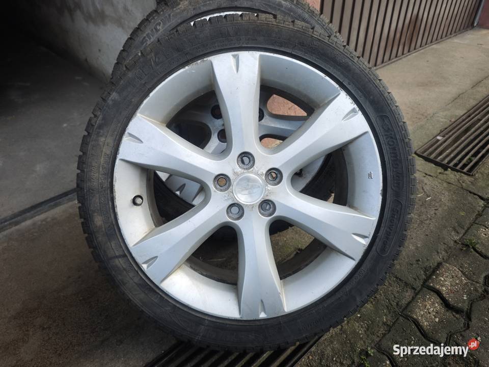 Koła Subaru 5x110 opony zimowe 21545 r17 91V Samochodowe Ełk sprzedam