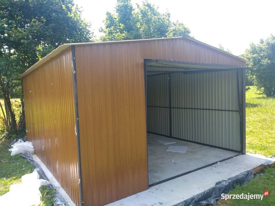 Garaże Blaszane 4x6 PRODUCENT OGÓLNOPOLSKI Biłgoraj