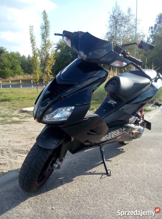 Aprilia SR50 Factory Gaźnik BLACK Doinwestowana czarny Kolonia Osiek