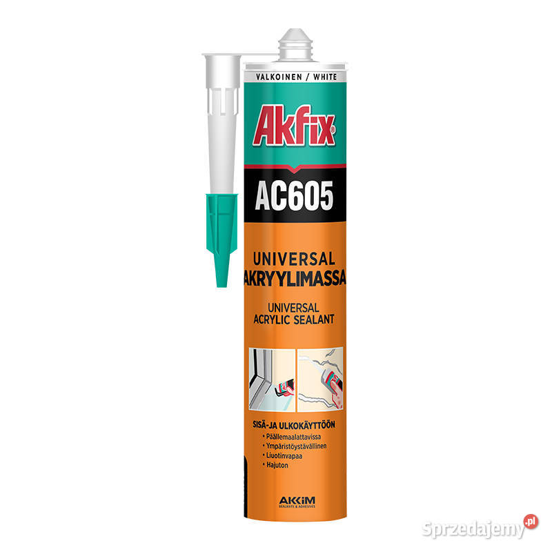 AKFIX Uszczelniacz Akrylowy Uniwersalny AC605 Kielce