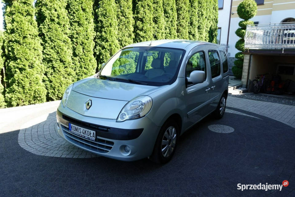 Renault Kangoo Klima Gaz 16 Super Stan GWARANCJA 168000km Płońsk