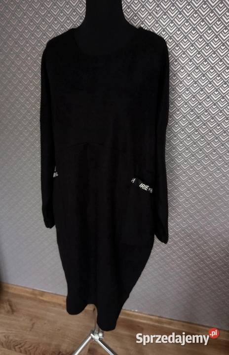 Długa bluza oversize z kieszeniami Legnica
