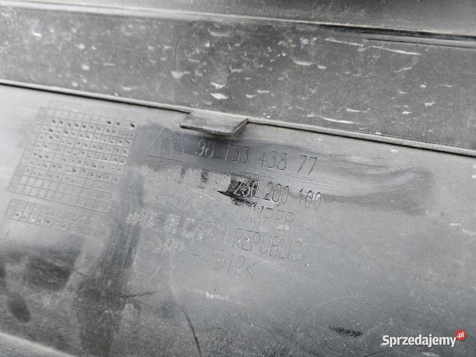 CITROEN C3 III DYFUZOR SPOILER ZDERZAKA TYŁ Międzychód