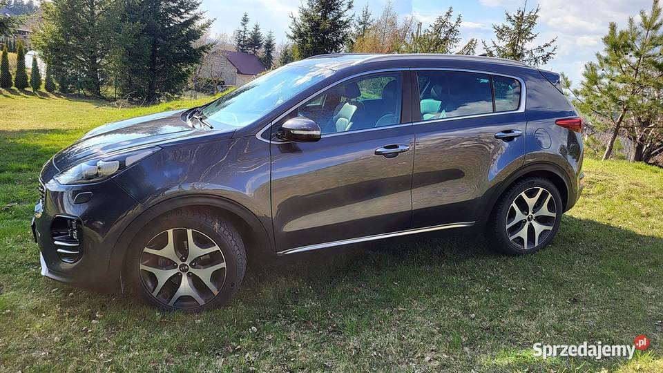 kia sportage IV 4x4 Gtline 20 diesel automat nieuszkodzony małopolskie Jerzmanowice