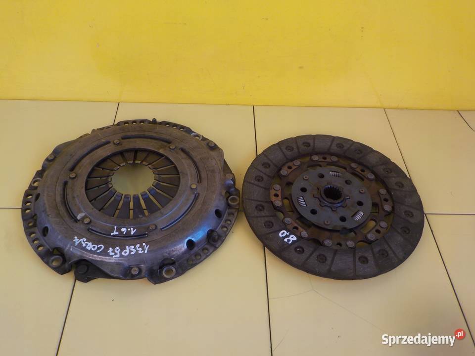 CORSA D 16 TURBO 11r 192 A16LER sprzeglo tarcza Sprzęgła i elementy