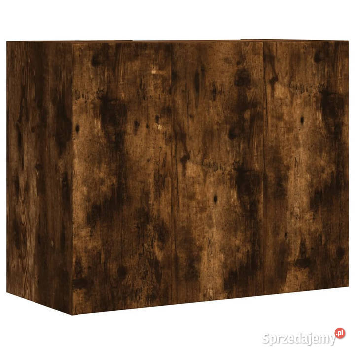 Szafka ścienna przydymiony dąb 75x35x60 WM848427 Warszawa