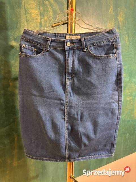 Spódnica damska XXL44 Vavell jeans niebieska Dżinsowa  Częstochowa sprzedam