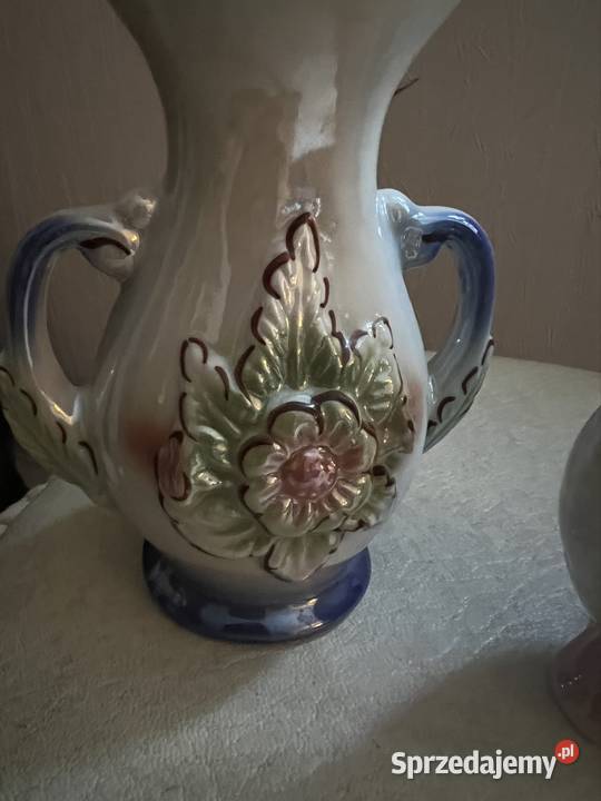 Piękne wazony ceramiczne z Brazyli Żary sprzedam
