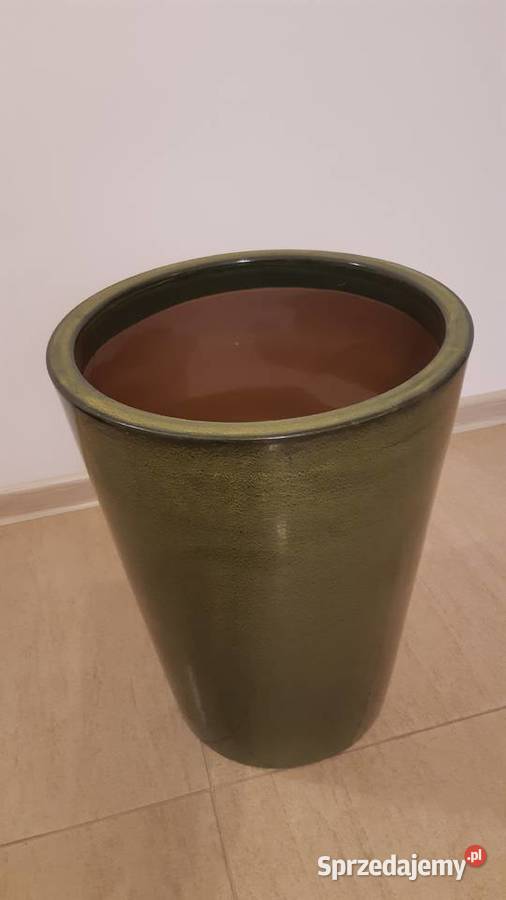 Donica ceramicznaszkliwiona nowa Wrocław sprzedam