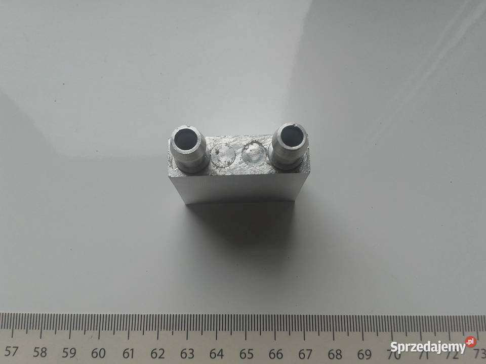 Aluminiowy blok wodny 40mm element chłodnicy sprzedam