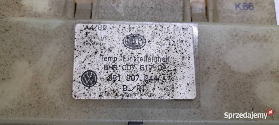 Panel Klimatyzacji Climatronic VW Passat B5 Golf pomorskie