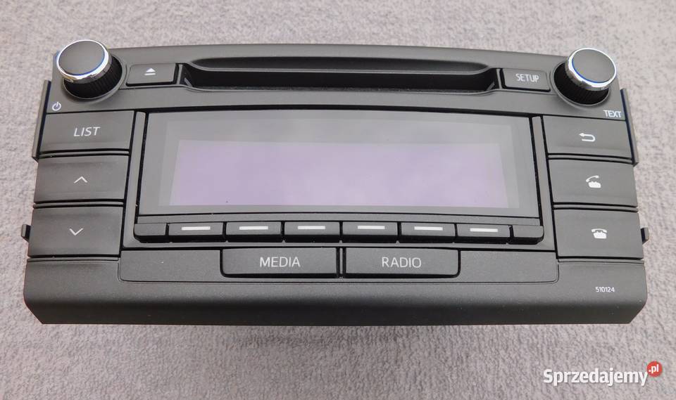 ORIGINALNE Radio autoradio TOYOTA RAV4