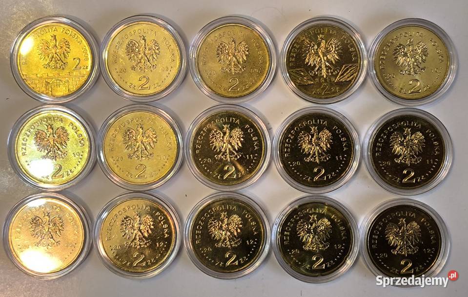 2 GN okolicznościowe 15 2008r do 2014r komplet Lębork