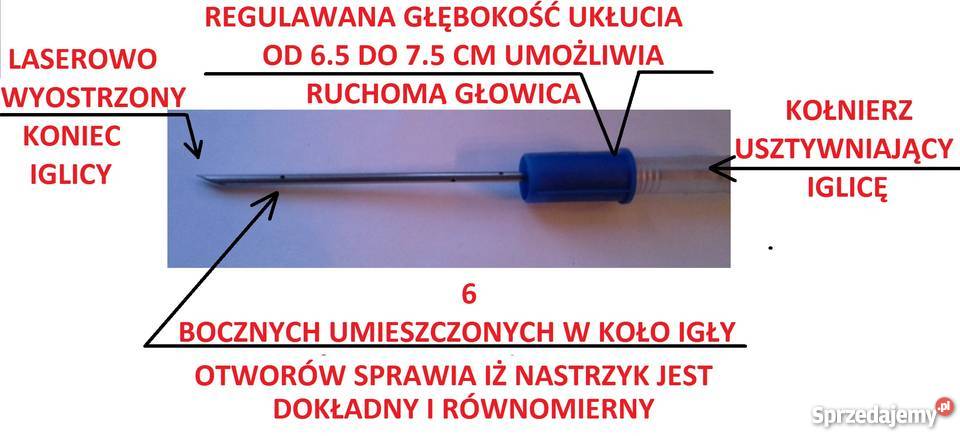 SzprycaOpryskiwacz Zestaw do PeklowaniaNastrzyku Łomża sprzedam