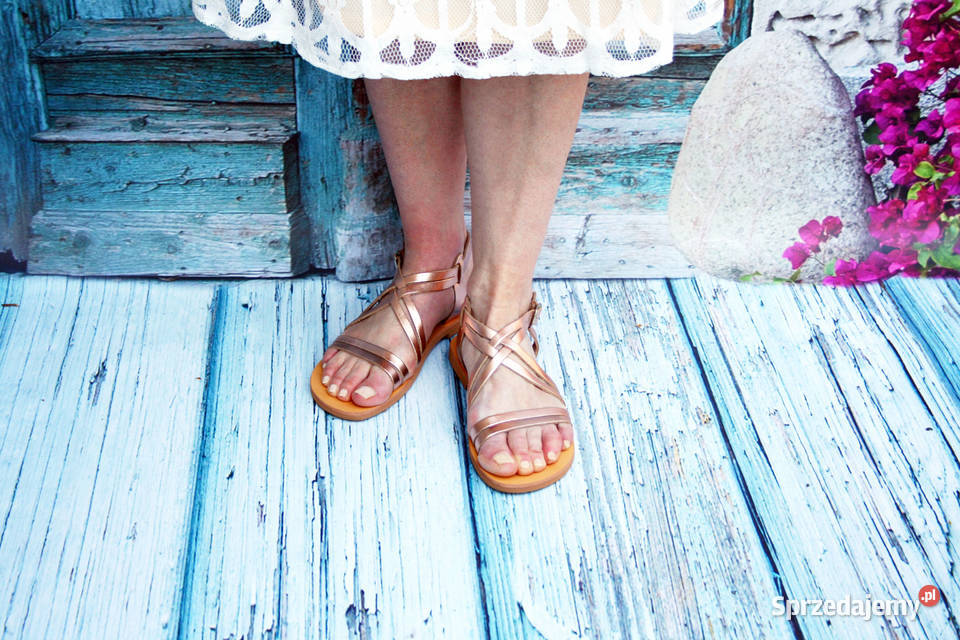 Sandały ze skóry naturalnej 38 42 wielkopolskie